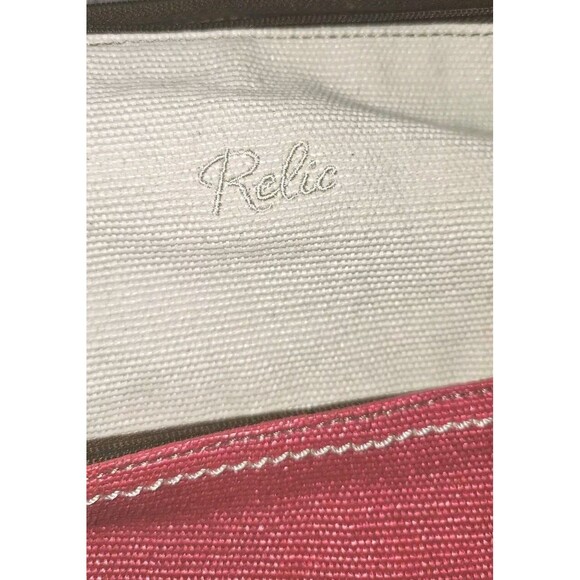 RELIC by Fossil Retro Canvas Tote Purse Pre-Owned Great Condition - Picture 6 of 16